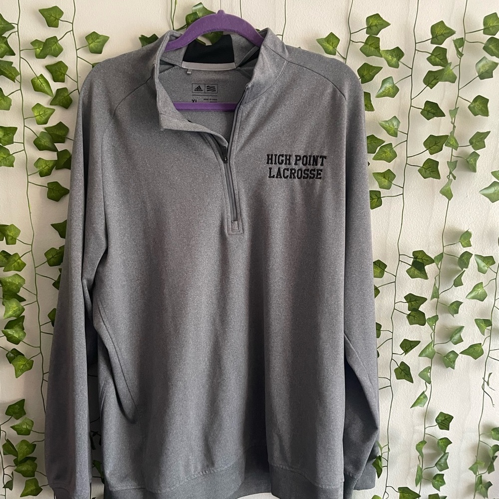 Adidas High Point University Lacrosse Quarter Zip